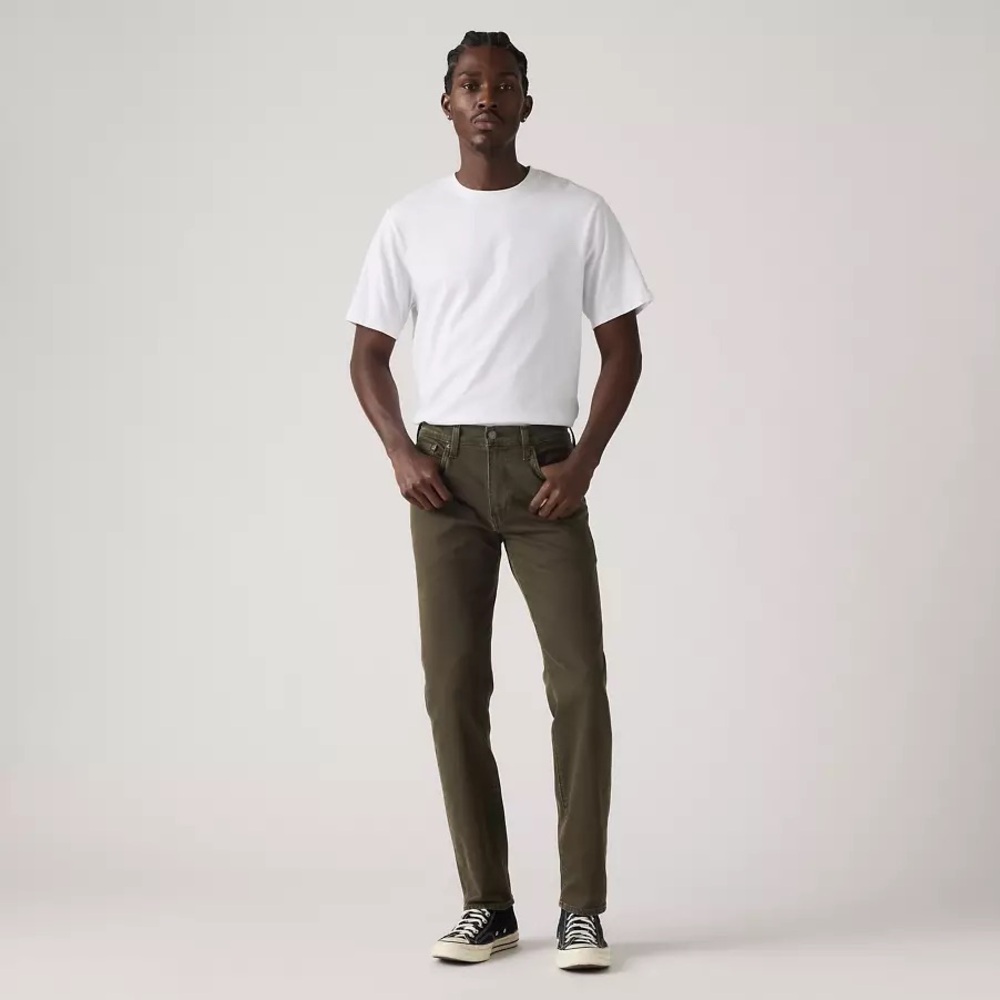 Levi Strauss Signature Men’s Regular Taper Jeans, Grayish-Green. Size 34x32